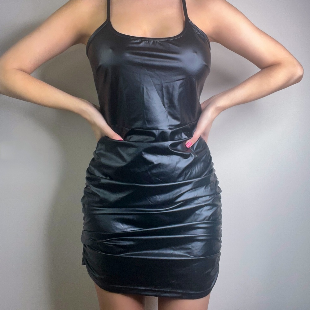 Black ZAFUL Mini Bodycon Dress
